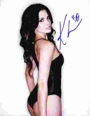 Katrina Law authentic signed 8x10 picture