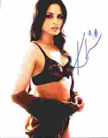 Katrina Law authentic signed 8x10 picture