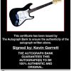 Kevin Garrett proof of signing certificate