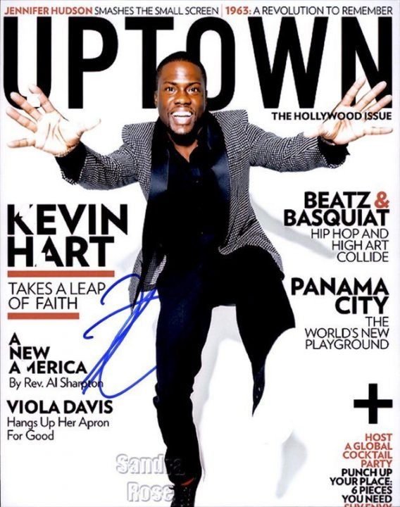 Kevin Hart authentic signed 8x10 picture