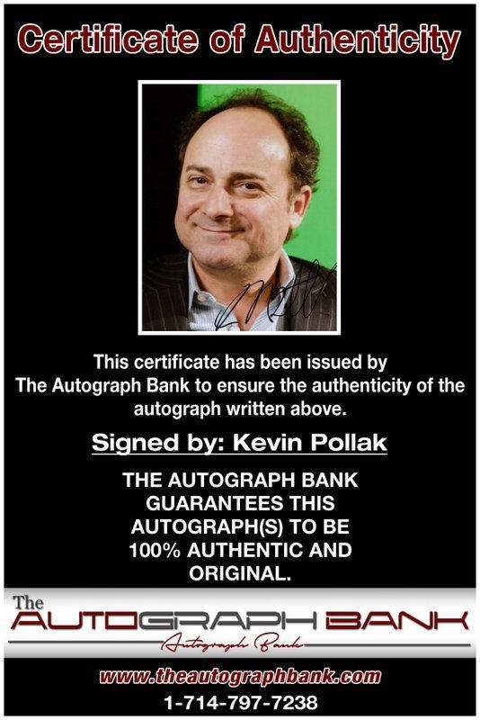 Kevin Pollack proof of signing certificate