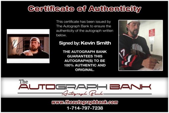 Kevin Smith proof of signing certificate