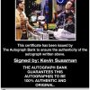 Kevin Sussman proof of signing certificate