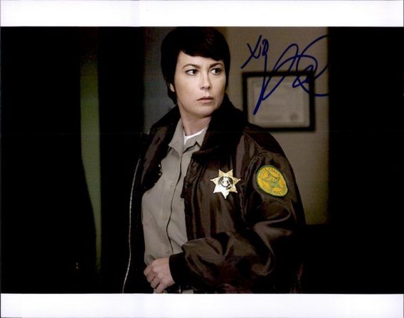 Kim Rhodes authentic signed 8x10 picture