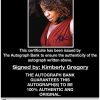 Kimberly Gregory proof of signing certificate