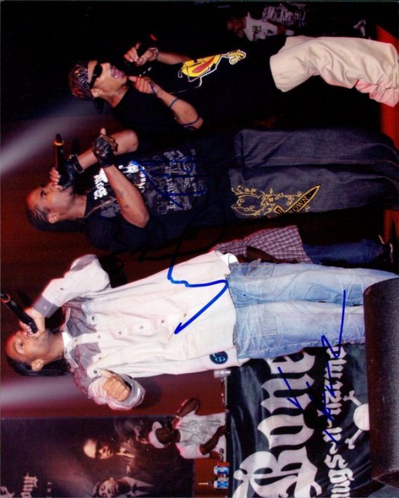 Krayzie & authentic signed 8x10 picture
