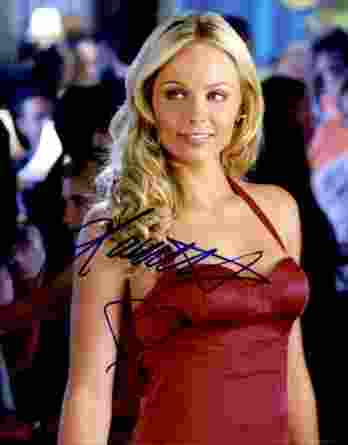 Laura Vandervoot authentic signed 8x10 picture