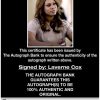 Laverne Cox proof of signing certificate