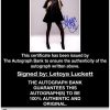 Letoya Luckett proof of signing certificate