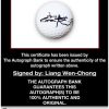 Liang Wen-Chong proof of signing certificate