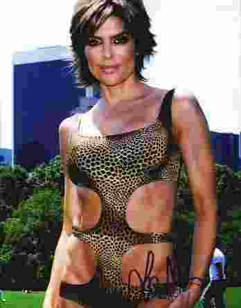 Lisa Rinna authentic signed 8x10 picture