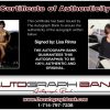Lisa Rinna proof of signing certificate
