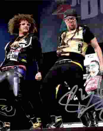 LMFAO authentic signed 8x10 picture