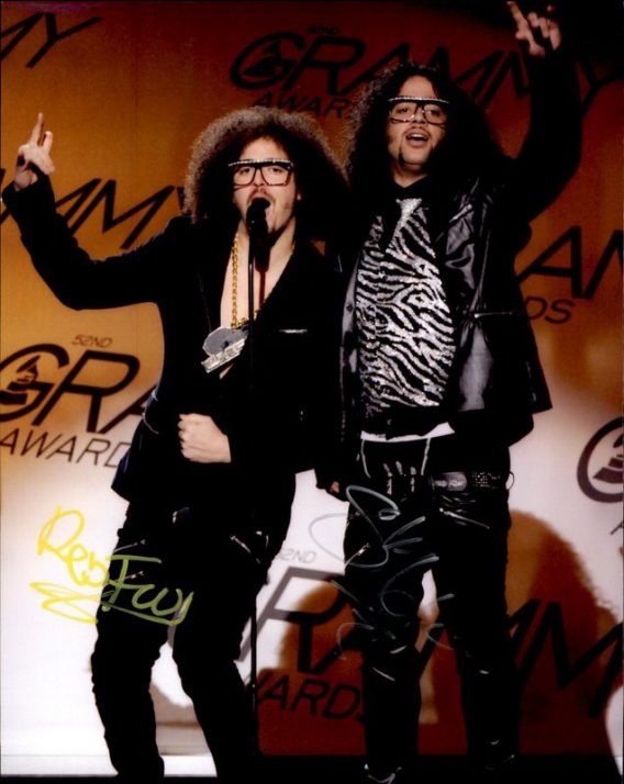 LMFAO Party Rock authentic signed 8x10 picture