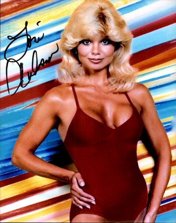 Loni Anderson authentic signed 8x10 picture