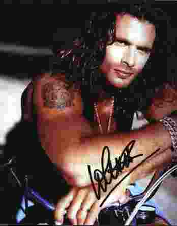 Lorenzo Lamas authentic signed 8x10 picture