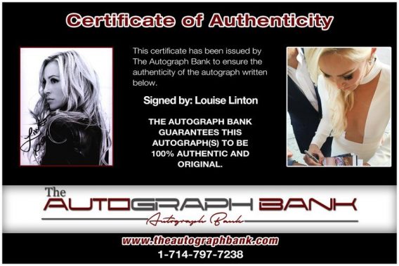 Louise Linton proof of signing certificate