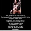Macy Gray proof of signing certificate