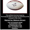 Malcom Brown proof of signing certificate