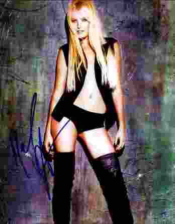 Malin Akerman authentic signed 8x10 picture