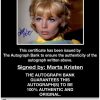 Marta Kristen proof of signing certificate