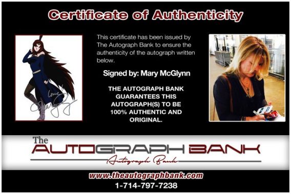 Mary McGlynn proof of signing certificate