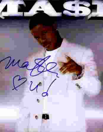 Rapper Mase authentic signed 8x10 picture