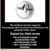 Matt Jones proof of signing certificate