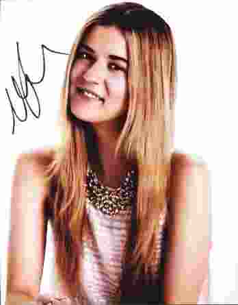 Meghan Rienks authentic signed 8x10 picture
