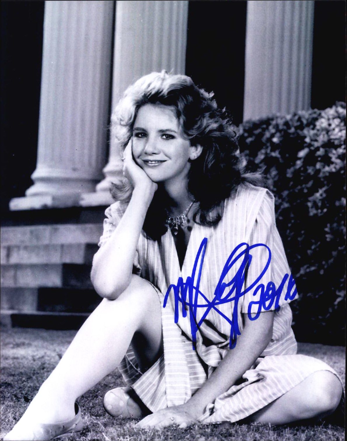 Melissa Gilbert autographed photo. 