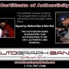 Method Man proof of signing certificate