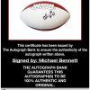 Michael Bennett proof of signing certificate