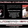 Mickey Avalon proof of signing certificate