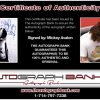 Mickey Avalon proof of signing certificate