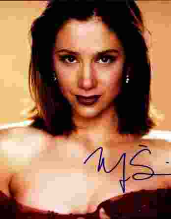 Mira Sorvino authentic signed 8x10 picture