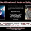 Dj Moby proof of signing certificate