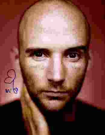Dj Moby authentic signed 8x10 picture
