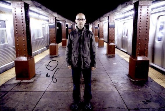 Moby authentic signed 8x10 picture