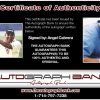 Angel Cabrera proof of signing certificate