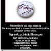 Nick Flanagan proof of signing certificate