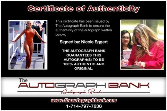 Nicole Eggert proof of signing certificate