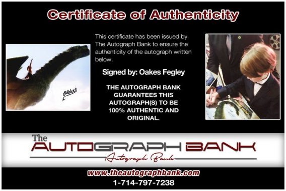 Oakes Fegley proof of signing certificate