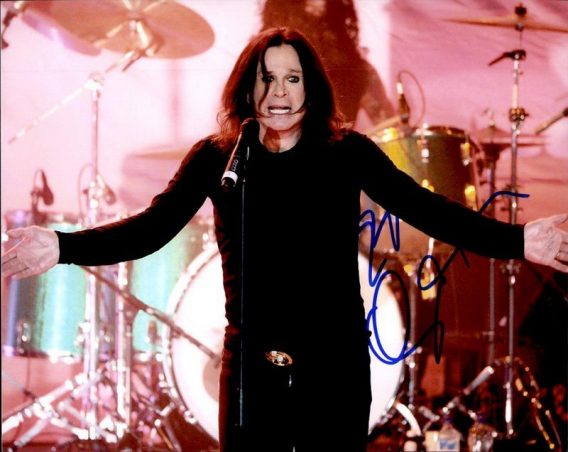Ozzy Osbourne authentic signed 8x10 picture