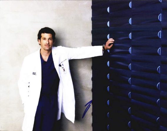 Patrick Dempsey authentic signed 8x10 picture