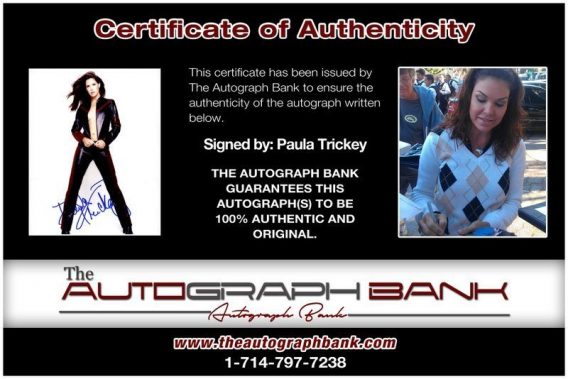 Paula Trickey proof of signing certificate