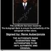 Rene Auberjonois proof of signing certificate