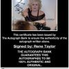 Rene Taylor proof of signing certificate