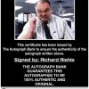 Richard Riehle proof of signing certificate