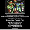 Robbie Rist proof of signing certificate
