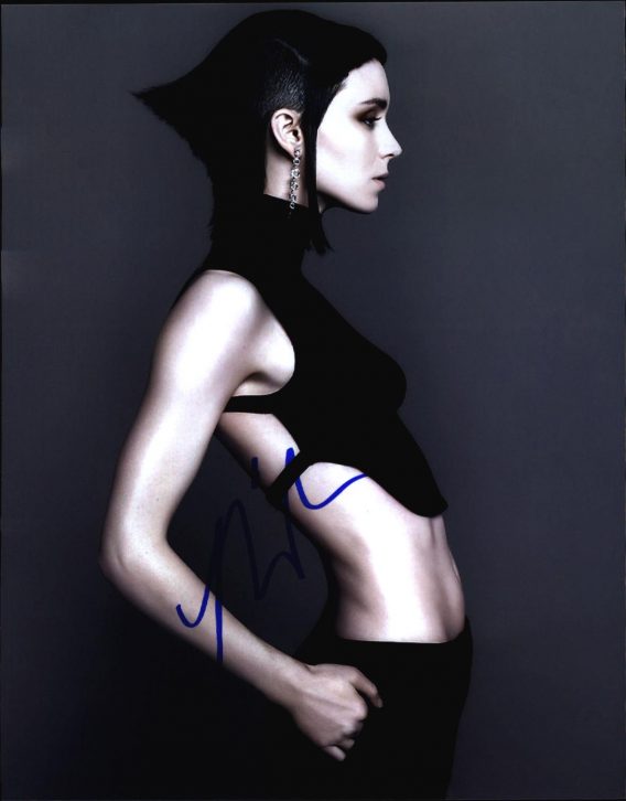 Rooney Mara authentic signed 8x10 picture